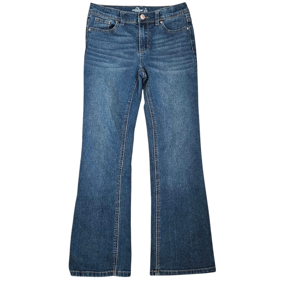 Jordache Girls Bootcut‎ Blue Jeans Sz 14